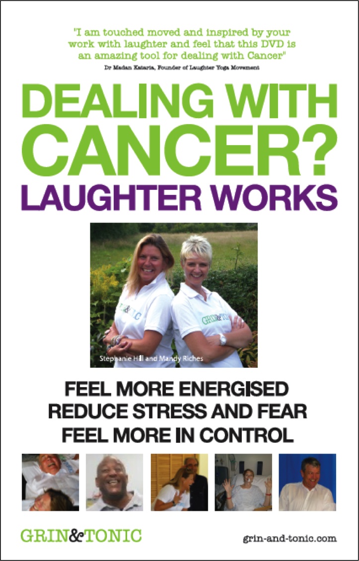 Dealing with cancer. Laughter Works DVD sm.jpg